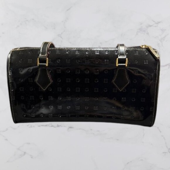 Arcadia Black Patent Leather shoulder bag - Picture 2 of 8